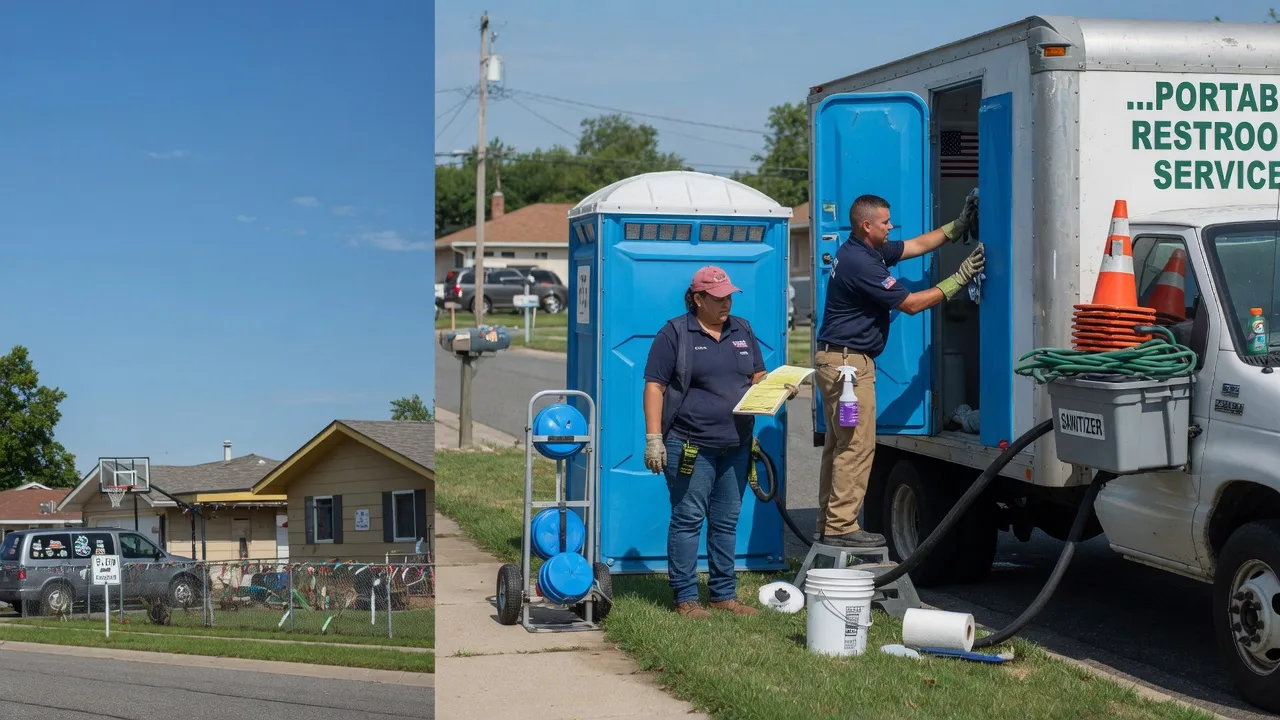 Portable Toilet Rental in White Pigeon, MI near me